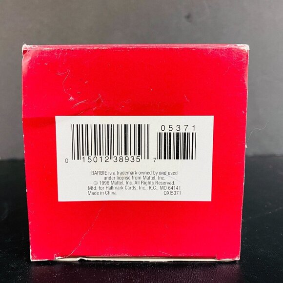 Hallmark Keepsake Ornament 1996 Holiday Barbie Collectors Series Victorian Style - Picture 5 of 7